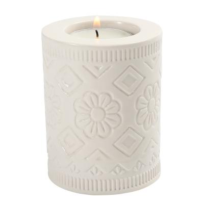 China 2022 modern hot sale ceramic candle jars ceramic candle jar wholesale high quality ceramic candle for sale