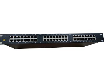 China 24 Poort Rj45 Ethernet rackmount Netwerk Bliksemarrer Rack rj45 spd ethernet overspanningsbescherming China Te koop