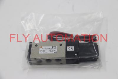 Cina Elettrovalvole a solenoide pneumatiche 24VDC SMC intestato doppio VZ5120-5H-01-Q in vendita