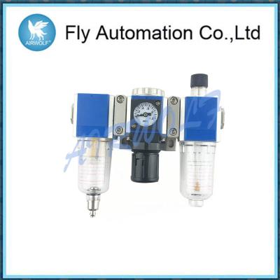 China Gc Series Air Preparation Units Aluminum Alloy Air Filter Regulator Gc300-10 for sale