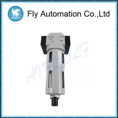 China Metal branco das unidades G1/2 da preparação do ar, regulador totalmente automático do filtro de ar à venda