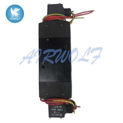 China Válvula de controle pneumática do solenoide, válvula de solenoide SCG553 do compressor de ar PVG553 EFG553 à venda