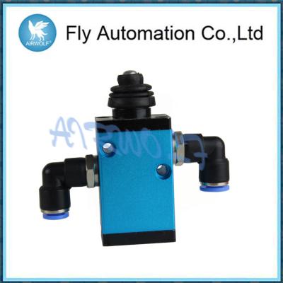 China Aluminum Dump Truck Valve HXQF-24C HYVA / Blue Hydraulic Control Limit Valve for sale