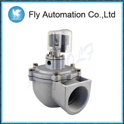 China Double Diaphragm 2.5 Inch Pulse Jet Valves Screw Integrated Type for sale