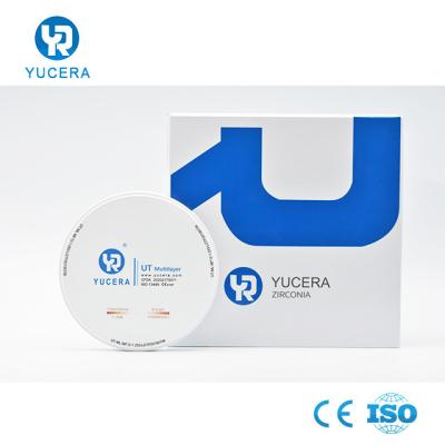 China Bloques de cerámica de la circona de 1500 grados del disco de la circona dental del laboratorio UT en venta