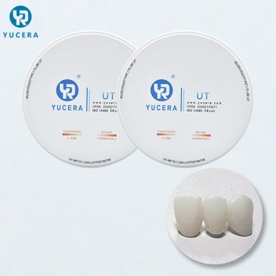 Китай Блоки Zirconia CAD CAM совместимые 98mm 49% ультра просвечивающие продается