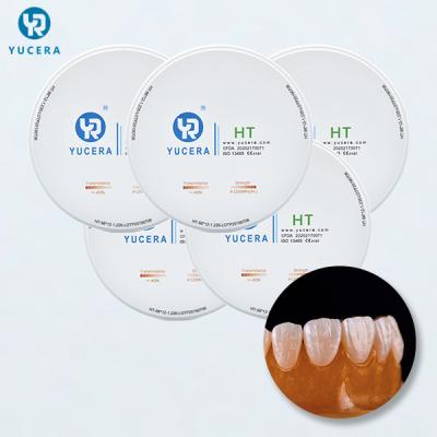 China HT más el disco dental de la circona del ³ 98x16m m de los 6.07g/cm para la fresadora en venta