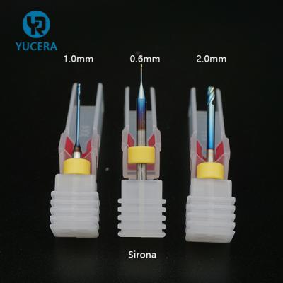 중국 Cad 캠 치아 분쇄는 다이아몬드 코팅된 치아 밀링 툴을 가시를 없앱니다 판매용