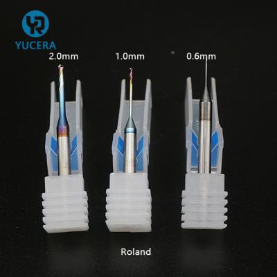 China Roland DWX 50 Dental Diamond Milling Burs 0.3mm 0.6mm 1.0mm 2.0mm for sale