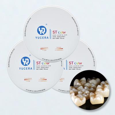 Китай Блоки Zirconia ST A2 пробела 16mm Zirconia CAD CAM зубоврачебные с мостом Мэриленда продается