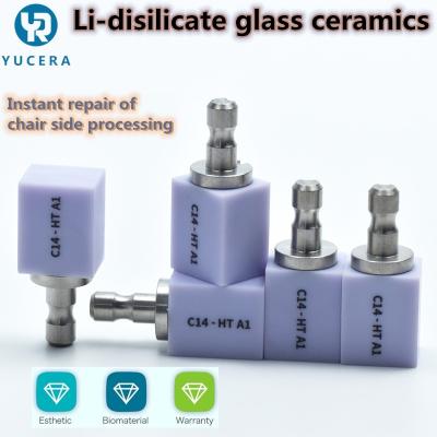 China C14 a zircônia do LT HT Glass Ceramic Dental obstrui o bloco de Disilicate do lítio de Emax à venda