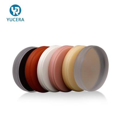 China Multilayer PMMA Discs Dental Fracture Resistant For Temporary Restorations for sale