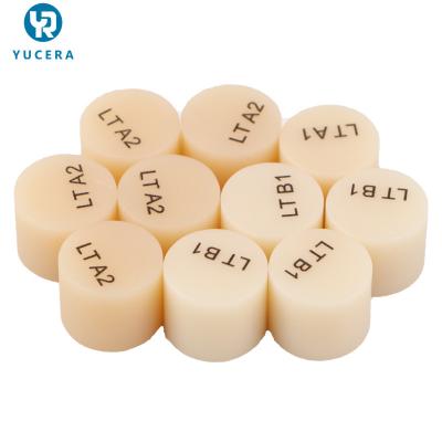 China Ht-LT Dental Glass Ceramics 5 PC-Lithium Disilicate-Presse-Barren 320Mpa zu verkaufen