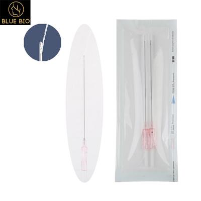 China Molding Pcl Thread Beauty Suture 18G 120mm Stronger Lifting Long Lasting Face Lift for sale