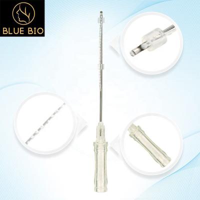 China Plla nose lift cog thread 21g 38mm Barb W blunt needle Effective Absorbable Line for sale