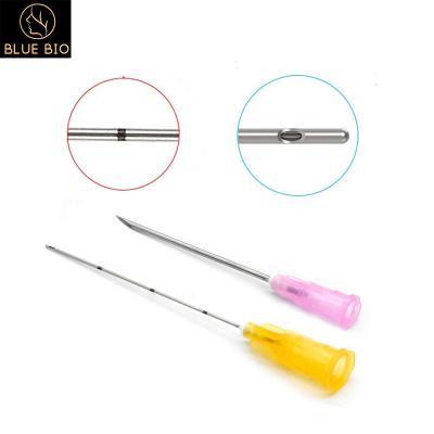 China 30g 40mm Micro Cannula Disposable Medical Needle Cannula with stainless steel blunt for sale