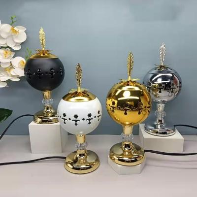 China Antique Art Bakhoor Electric Burner Middle East Style Portable Censer Modern Electric Censer for sale