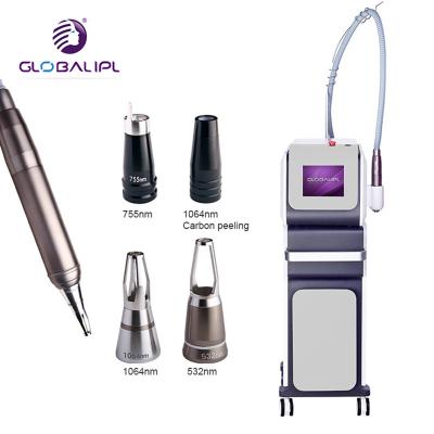 China Professional home non invasive pigment removal use tattoo removal picosecond q switch ND yag laser machine for sale