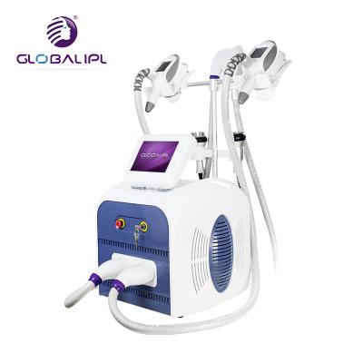 China Fat Weight Loss 100% Freeze Cryo Body Slimming 4 Handpieces Cryo Cellulite Removal Machine for sale