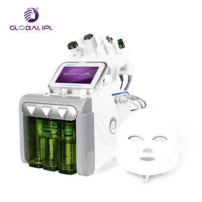 China Acne Treatment 7 In 1 Led Mask Portable Oxygen Facial Machine For Skin Care for sale