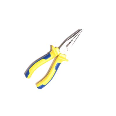 China Over 43 HRC Hardness MULTI FUNCTIONAL Needle Nose Pliers With Insulated Handle For Electrician Wireman for sale