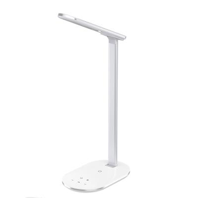 China Modern High Quality Led Desk Light With Wireless Charger Lamp 2023 for sale