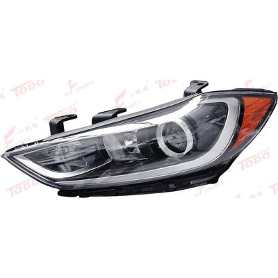 China Headlight Assembly Car Light Lamp Halogen Headlights For HYUNDAI ELANTRA 17-18 01-77001-US for sale