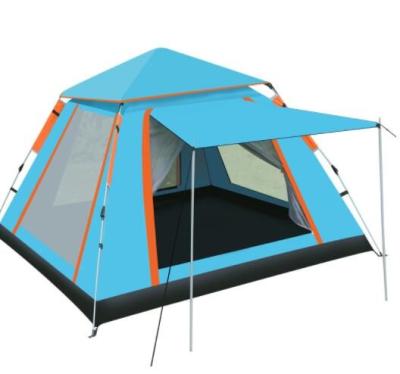 China Tube Type Tent Stake Extended Type Tent Two Persons 3-4 Doors And Four Windows Automatic Quick Open Camping Tent for sale