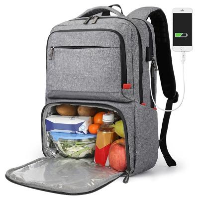 China OEM Insulated Manufacturing Wholesale Logo Outdoor Backpack Cooler Bag Insulated 300 D Polyester For Travel Camping Picnic BBQ for sale