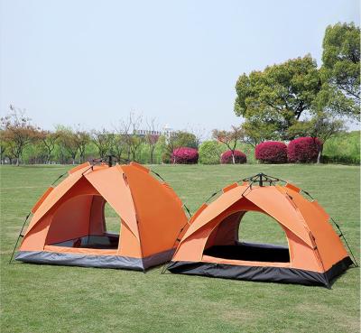 China High Quality Outdoor Folding Waterproof UV Protection Two Door Type Tent New Arrival Automatic Instant Camping Tube Tents for sale