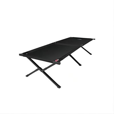 China Foldable Lightweight Aluminum Camping Cot OEM Foldable Camping Beach Bed for sale