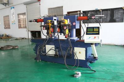 China Double Head Metal Steel Automatic Tube Bending Machinery , CNC Wire Bending Machine for sale