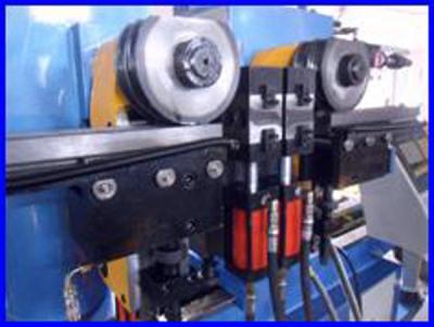 China Hydraulic Electric Automatic Tube Bending Machinery Forming Square / Rectangle Tube for sale