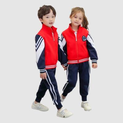 China School School Uniforms For Boys And Girls Spring And Autumn Sports Suits Customized School Uniforms For Elementary School Students for sale