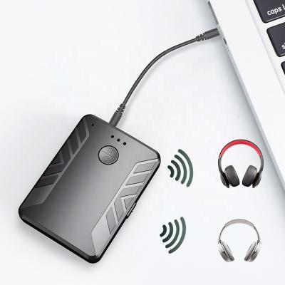 China Wireless 5.0 game player adapter can connect two home wireless headphones and car wireless receiver-transmitter for sale