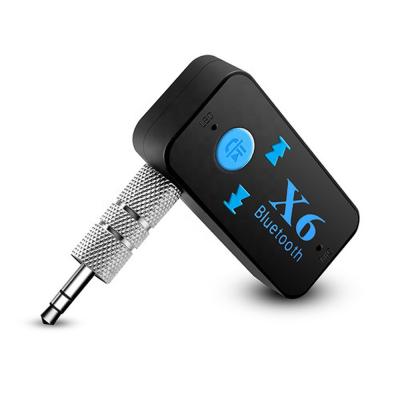 China X6 Wireless In-car Entertainment Adapter 3 in 1 Radio 4.0 Wireless USB Receiver 3.5mm Car Audio Kit for sale