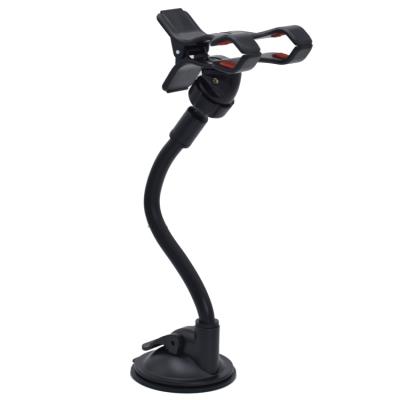 China High Quality Hands-free Gooseneck Suction Cup 360 Degree Rotating Car Windshield Mount Mobile Phone Holder For Car for sale