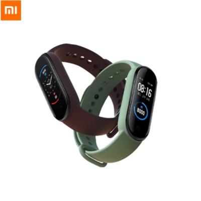 China In Current MI Band 5 Smart Bracelet Color AMOLED Screen MI Band 5 Wristband Fitness Tracker Heart Rate Remote Control MI BAND 5 for sale