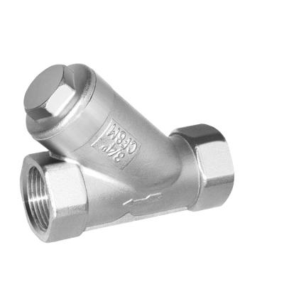 China METEC the most popular high quality CF8M type Stainless Steel Y check valve for sale