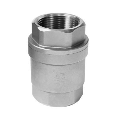 China METEC the most popular stainless steel high pressure vertical spring check valve for sale for sale