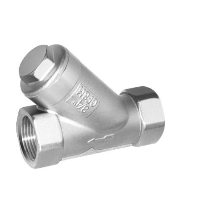 China METEC Factory Direct Wholesale High Quality Pressure Stainless Steel Y Type Check Valve for sale