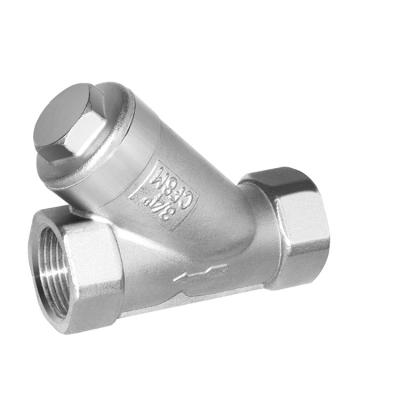 China METEC the most popular high quality pressure stainless steel Y type check valve for sale