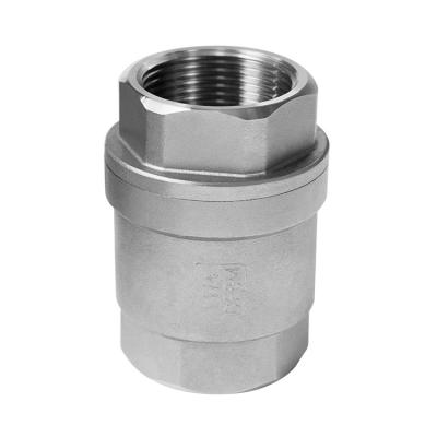 China Wholesale Stainless Steel High Pressure Vertical Spring Check Valve from China Supplier of METE for sale