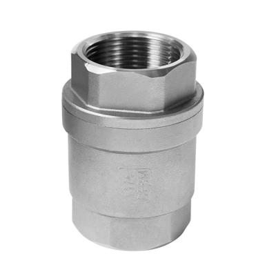 China WHEEL Manufacturer Price High Pressure Stainless Steel Vertical Spring Check Valve for sale