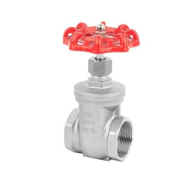 China METEC CF8M NPT Thread Stainless Steel Gate Valve for sale