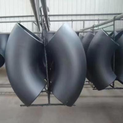 China Astm B16.9 A234 3/4 inch oil gas water industrial sch40 degree butt welded carbon steel seamless elbow for sale