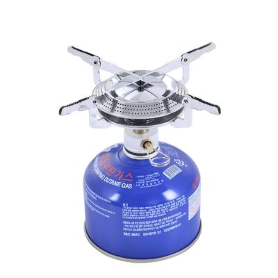 China Lightweight Made In China Portable Stainless Steel Mini Camping Gas Stove for sale