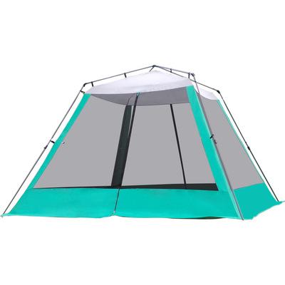 China Extended Type 8 Person Large Family Camping Tent Foldable Set Up Beach Tent With Rainfly And Stainless Steel Rods for sale