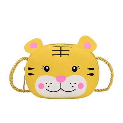 China RFID Kids Girls Fashion Animal Purses And Purses Children PU Leather Cross - Messenger Bag Baby Wallet Mini Body Purse for sale