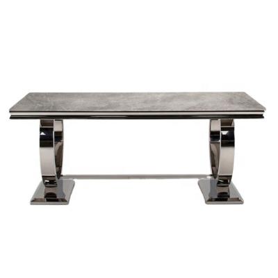 China Modern marble gray coffee table for sale